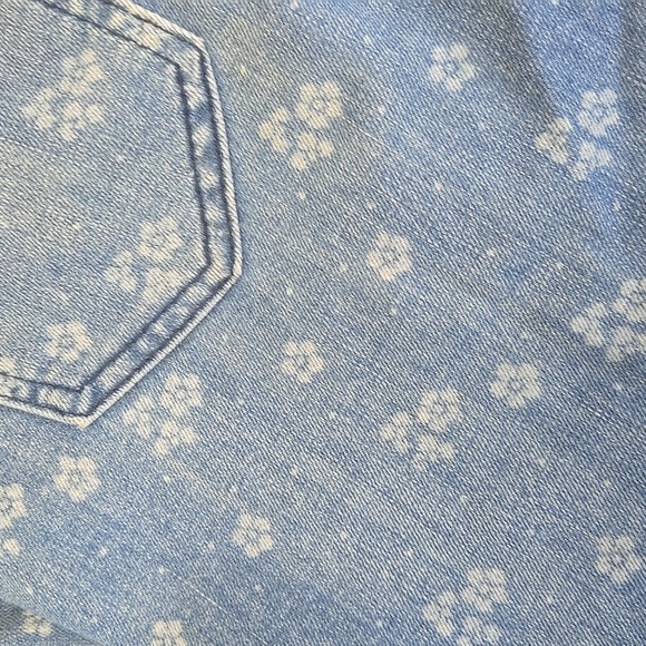 Free People Floral Print skinny Jeans - Picture 3 of 4